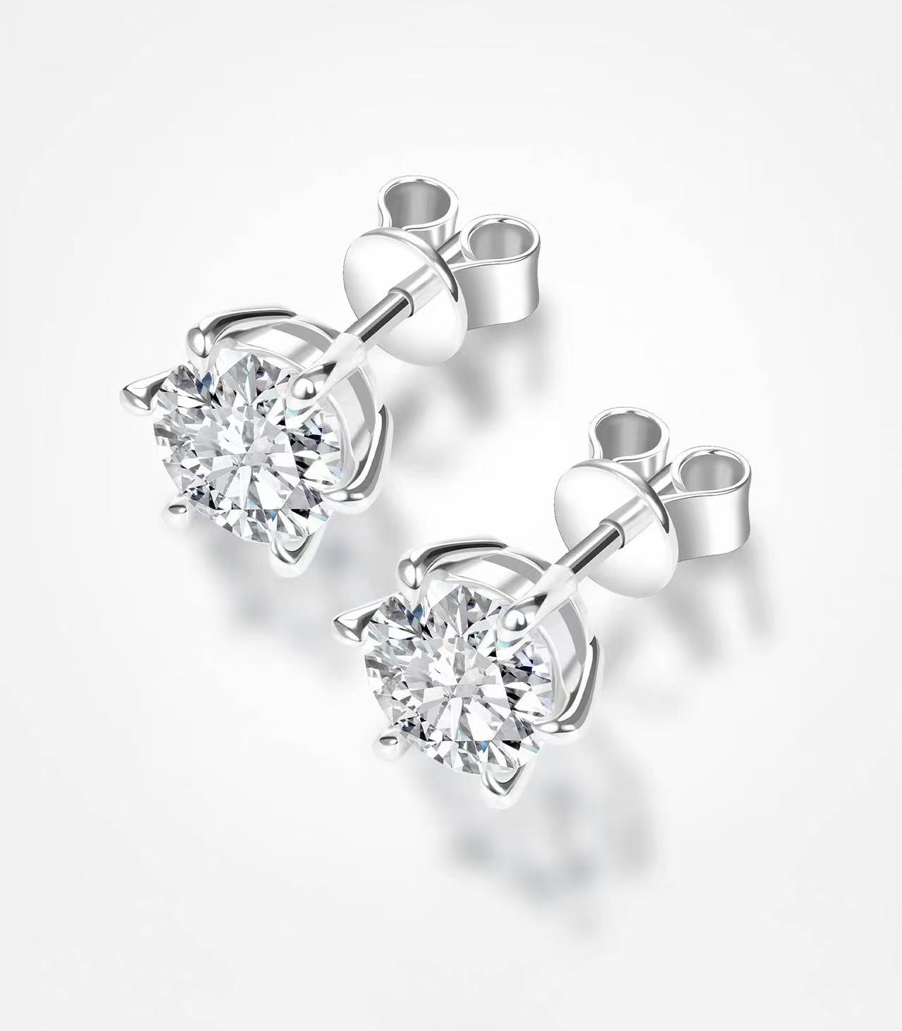 Double Halo Earrings