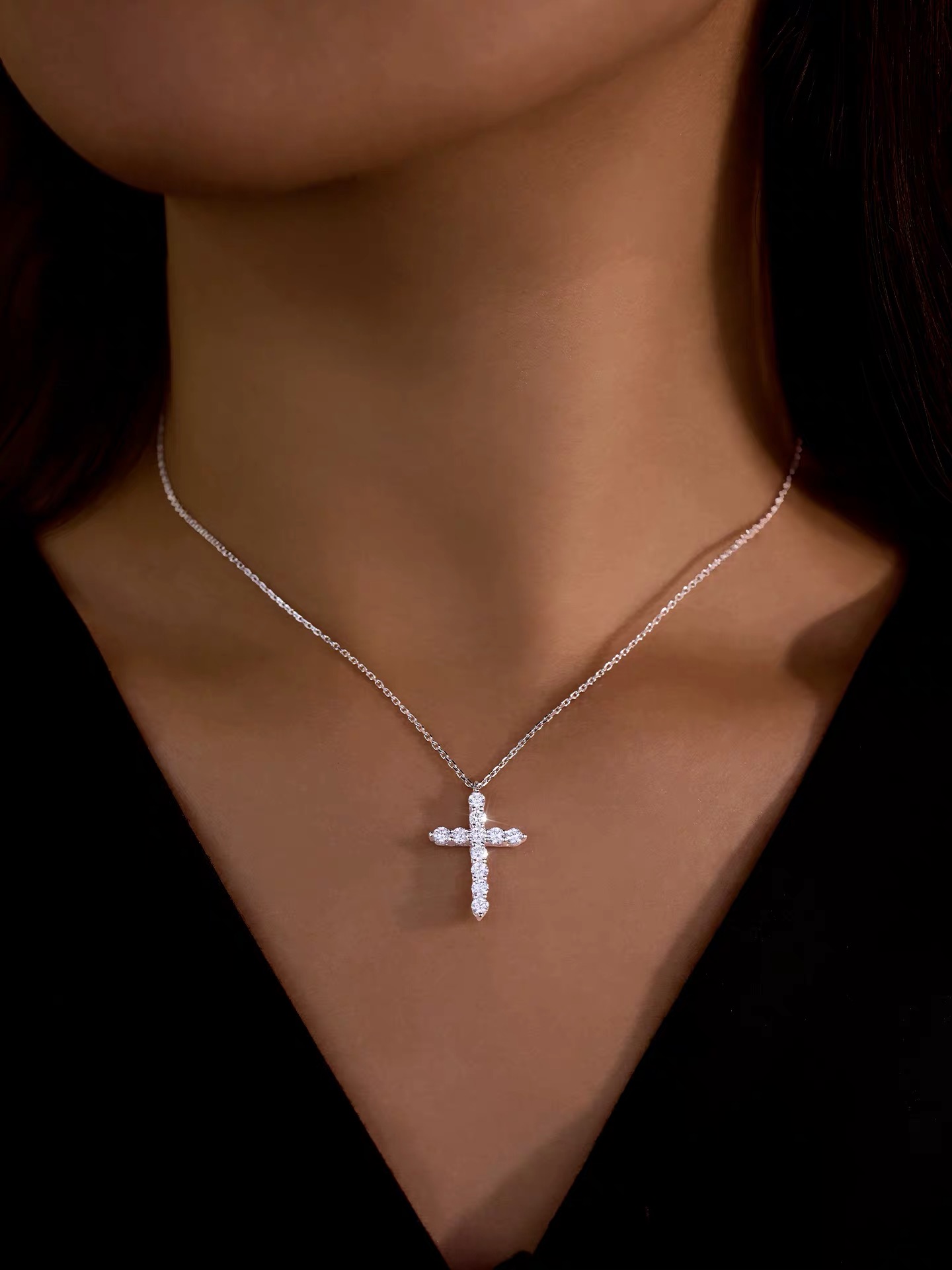 Choker Style worn by model